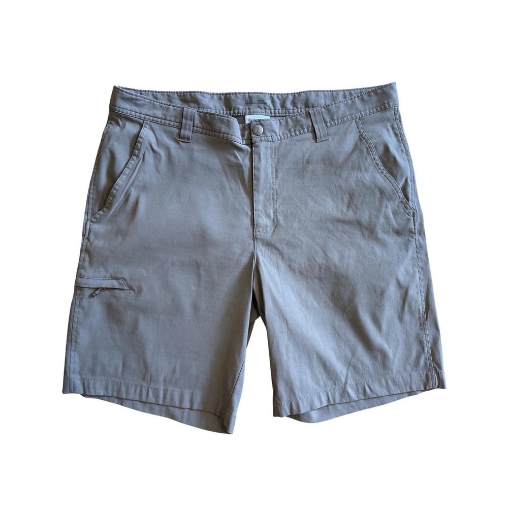 Columbia Omni-Shield Mens Trail Hiking Shorts‎ Gray Size 38 Water Repellent